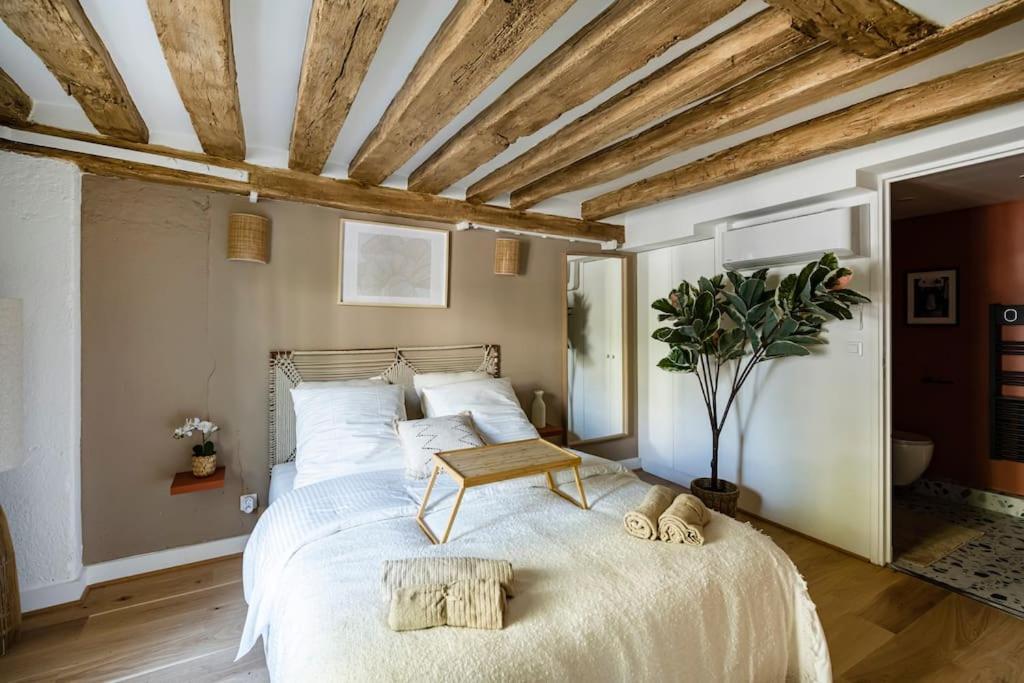 شقة باريس  في Pavillon Eden - Le Nid - Le Marais المظهر الخارجي الصورة