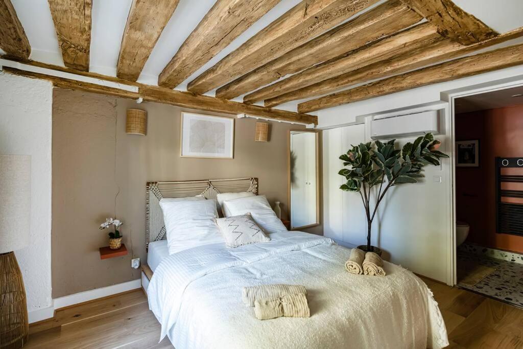 شقة باريس  في Pavillon Eden - Le Nid - Le Marais المظهر الخارجي الصورة