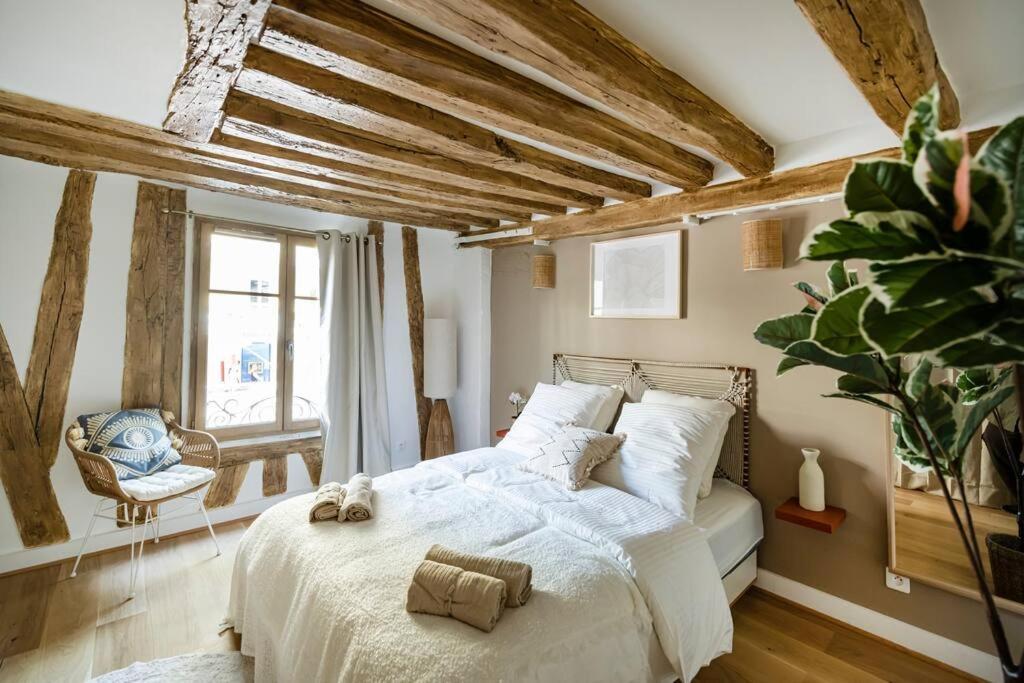 شقة باريس  في Pavillon Eden - Le Nid - Le Marais المظهر الخارجي الصورة