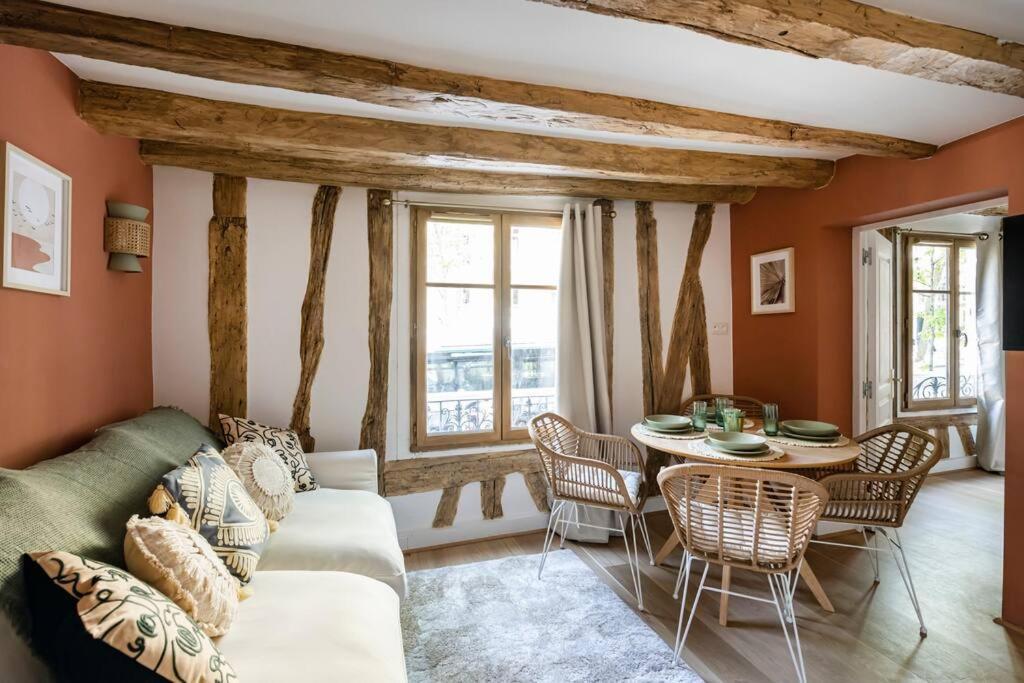 شقة باريس  في Pavillon Eden - Le Nid - Le Marais المظهر الخارجي الصورة